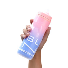 Thermals Bike Drinkflessen Slagvaste basis-Blauw roze verloop