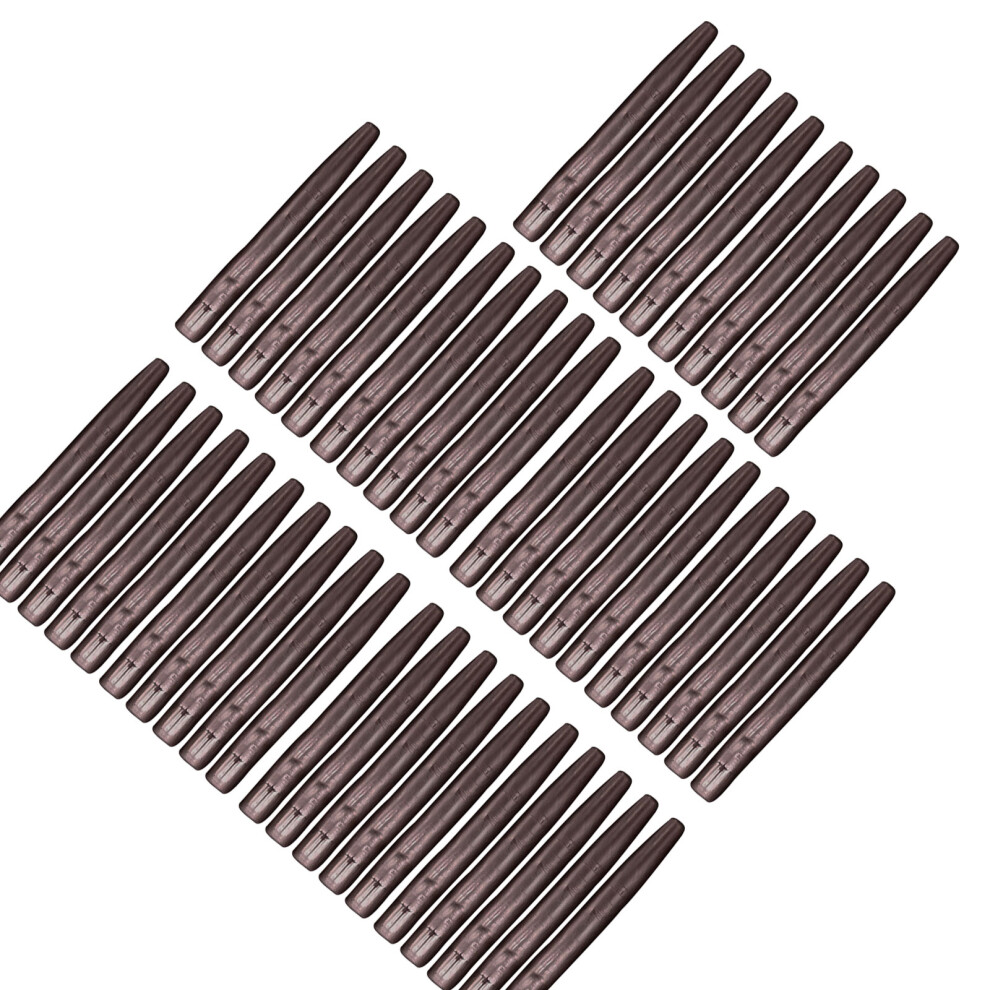 3.5/4.5/5.50cm Fishing Anti Tangles Sleeves-Brown 3.5cm 50pcs-image-OPC-PM7MGHG-NEW