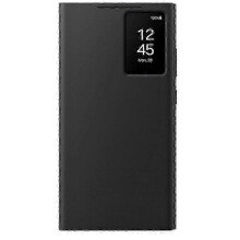 A Galaxy S22 Ultra S-View Flip Case with a Smart Screen and Finger Tap Control, a Slim Protective Cover