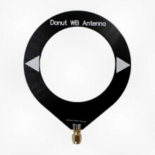 Mini Loop Antenna 10kHz-180MHz Shortwave with Low Impedance Converter for Enhanced Broadband Reception
