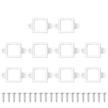 LED-lamphouder montageclip met schroeven LED-lampstrips-10 stuks