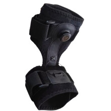 Reinforced Sports Ankle Brace with Secure Knob Lock for-black