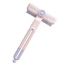 3 in 1 Brush For Kitchen Bath Corner Dense Flexible -Pink