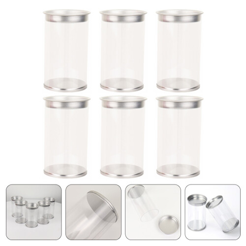 6Pcs Makeup Sponge Travel Storage Container 1