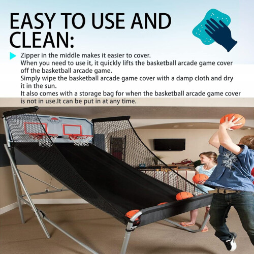 Basketball Arcades Protective Cover Polyester Moisture Proof 2