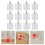 12Pcs Cylinder Plastic Candy Holder Candy Chocolate Storage Case 2