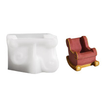 Silicones Molds For Resins Art Sock Gift Box-Christmas cart
