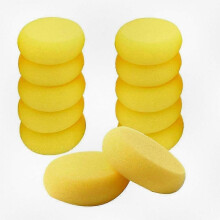 50pcs Round Pottery Sponges for Clay and Painting, Ceramic Sponges, Art Craft Sponge Tools, Clay Modeling Sponges