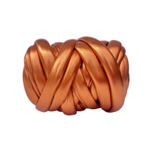 Metallic Knitting Yarn Braiding Cord 16.4YardX25mm Glossy-16