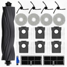 X40 Ultra Robot Vacuum Replacement Parts - Side Brush, HEPA Filter, Mop Pad, Dust Bags for Cleaning Maintenance