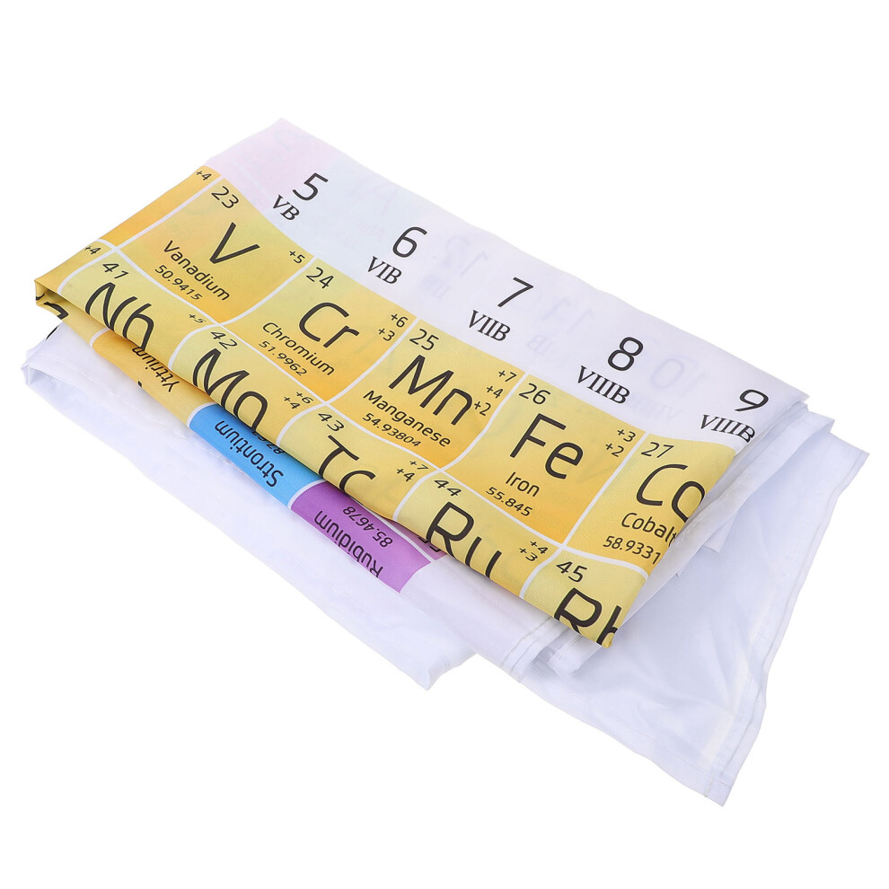 Kurtyna Na Prysznic Z Tablicą Mendelejewa Edukacyjna Chemiczna-image