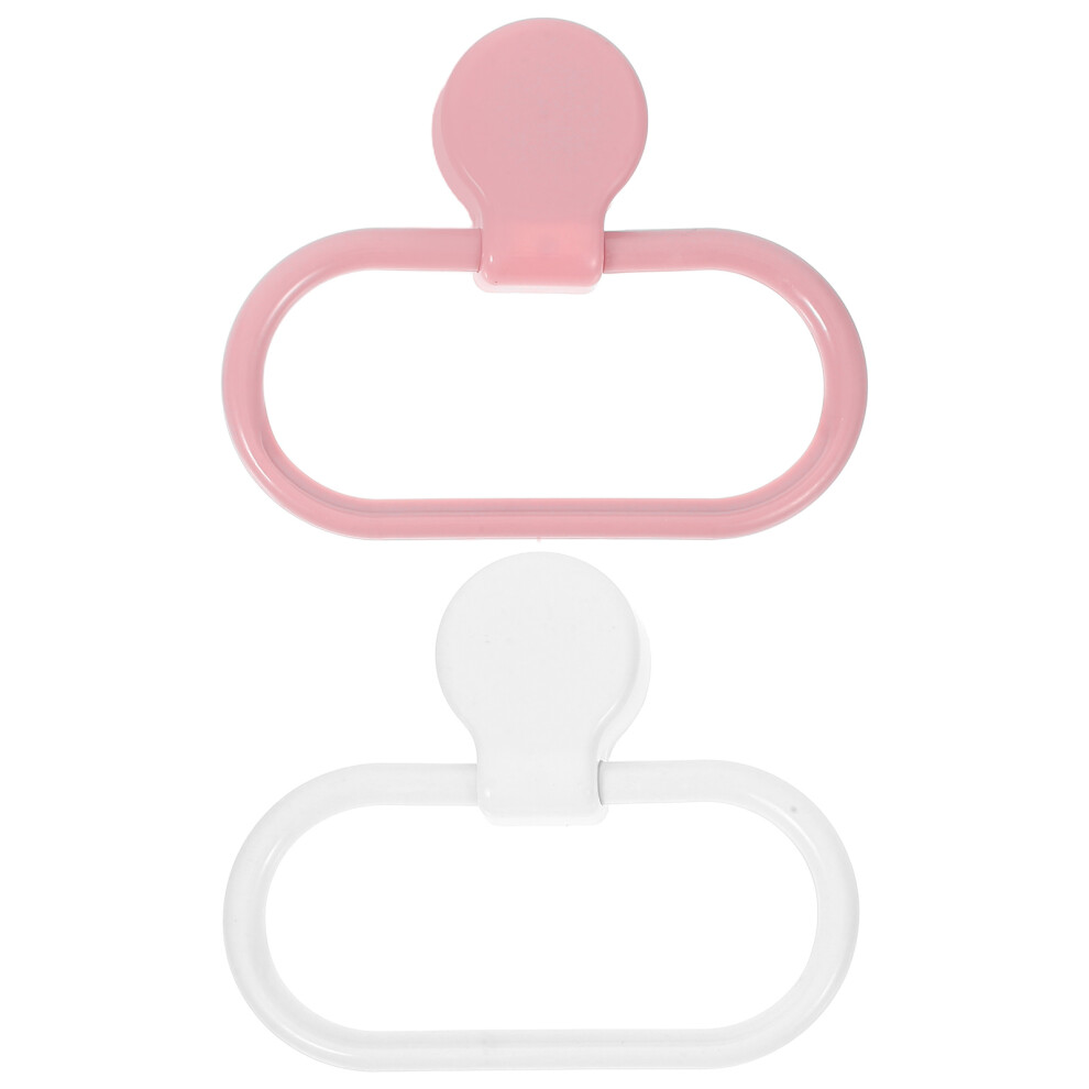 8 Sztuk Samoprzylepny KrążEk Na RęCznik Plastikowy Do ŁAzienki I-image