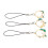 3pcs short style decorative garland mobile phone pendant 1