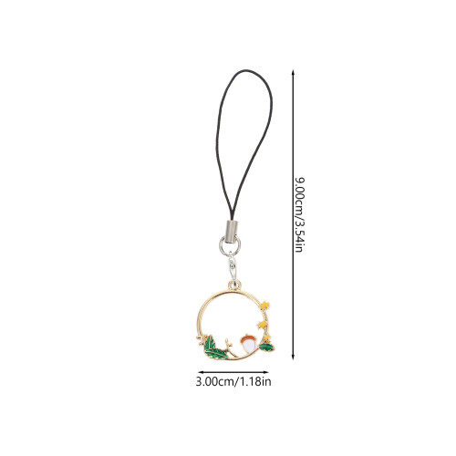 3pcs short style decorative garland mobile phone pendant 1