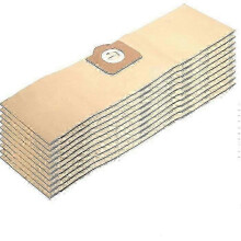 Pack of 10 Replacement Vacuum Cleaner Bags for Karcher 6.959-130.0 WD3 & WD3P - Paper Filter Bags for Wet & Dry Vacuum Cleaners