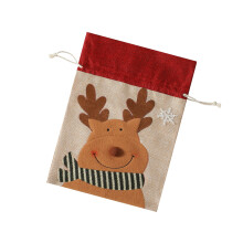 Weihnachtsgeschenk-Aufbewahrungstasche,-kleine Elch-Geschenktüte