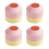 4-pack siliconen deurgreepbeschermers, schokabsorberende-Roze 1