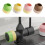 4-pack siliconen deurgreepbeschermers, schokabsorberende-Roze 3