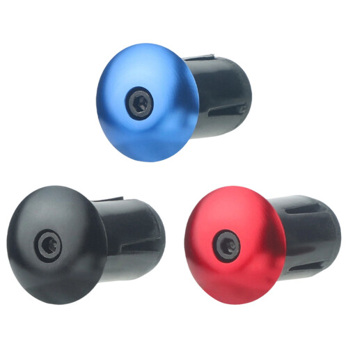 Bouchon d'extrémité de guidon de vélo de montagne, bouchons-bleu 1