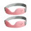 Sangle de soutien de rotule en Silicone, attelle de genou-rose 1
