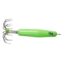 Leurres de pêche au calmar à 12 points, revêtement lumineux-66g
