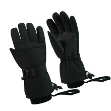 Gants de doigt légers, 2 pièces, mitaines de cyclisme,-L Noir