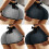 Yoga-trainingsshorts, elastische taille, strik,-Zwarte L 4
