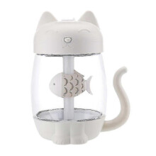 Cat Cool Mist Humidifier 3 In 1 Polyme Water Mist Mode Auto Shut-off Baby Humidifier with 6 Color Led Lights 25-26s