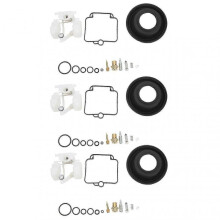 3 Set Carburetor Rebuild Repair Kit Carb Overhaul Set for Adventurer Daytona Speed Triple 25-26s