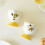 Ceramic Eggs Cup Tray Compact With Bees Embossed Pattern Breakfast Dish Holder Multipurpose Kitchen Decor 5