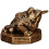 Dark Brown Resin Toad Figurine Feng Shui Wealth Table Decor 9