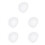 5Packs DIY Artificial Snow Snow Decor for Home Party 8