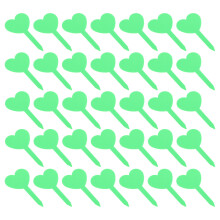 100St Stevige Groene Planttags Voor En Plantclassificatie