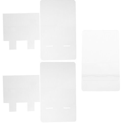 12St Acryl Schrijf Memo Bord Transparant Creatief Whiteboard 1