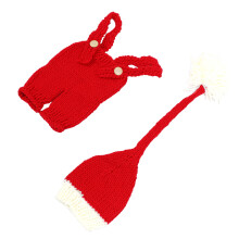 1 Set Handgefertigte Gestrickene Babyfotografie Wollhut