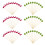 200 Stuks Creatieve Cocktail Toppers Fruit Spijkers 9