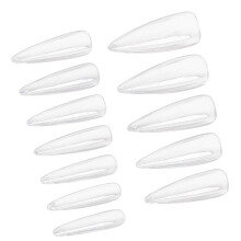 600 Transparente Kunstnagel Nahtlose Nagelpatches