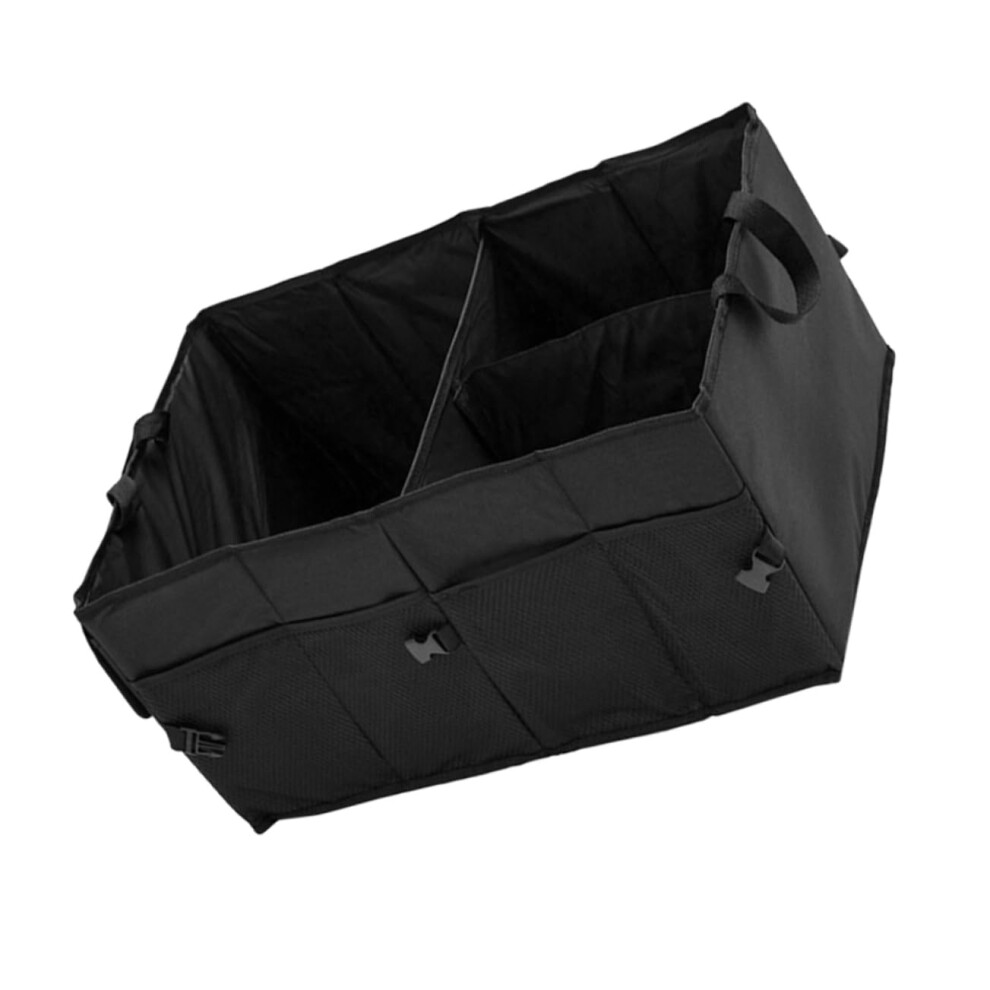 Car Trunk Organizer Box, Multi-Functional Vehicle Storage, Handheld Organizer With Compartments For Travel, Camping 9393856337378