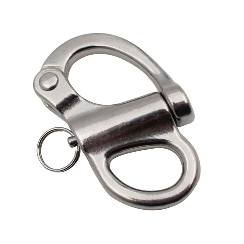 Eye Shackle Marine Grade Stainless Steel Quick Release Shackles 35/52/69/96Mm For Sailboats 35Mm 9354506276416