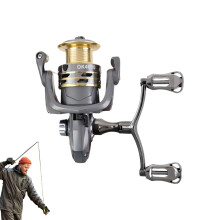 Fish Reel 5.2:1 Gear Ratio Trout Fishing Reel Rust-Proof 110Lbs Max Drag Double Rocker Arm Inshore Kayak Trolling