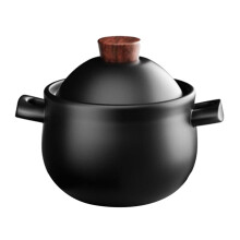 Casserole Clay Pot With Lid 2.5L For Korean Cooking, Stone Bowl Style, Stovetop Nonstick Stock Pot, Korean Stew And Soup Pot