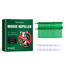 12 Stück Ratten- und Mäuseabwehrpillen mit Pfefferminzöl zur Bekämpfung von Mäusen und Nagetieren