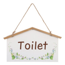 Badezimmer Schild Wanddekoration Aus Rustikalem Holz Im Bauernhausstil