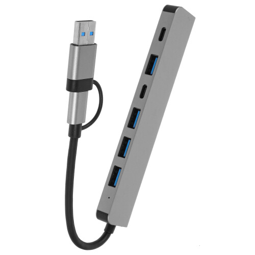 4Stück USB-Hub 7 In 1 USB-Splitter Für Laptop Computer 1