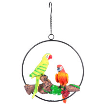 Simulation Papagei Garten Harz Macaw