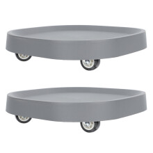 2 Unidades Bandejas Para Plástico Base
