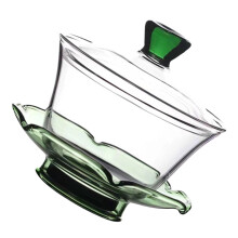 Conjunto De Taça Transparente E De Chinês
