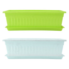 2 Zestawy Domowych Pojemników Warzywa Plastikowe Doniczki