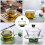 Conjunto De Taça Transparente E De Chinês 6