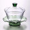 Conjunto De Taça Transparente E De Chinês 4